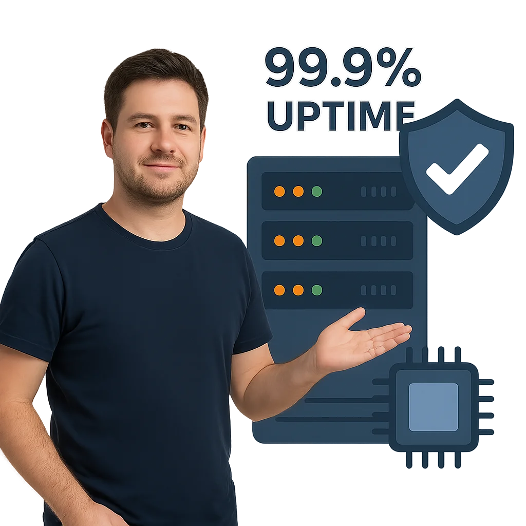 Graphic server illustration